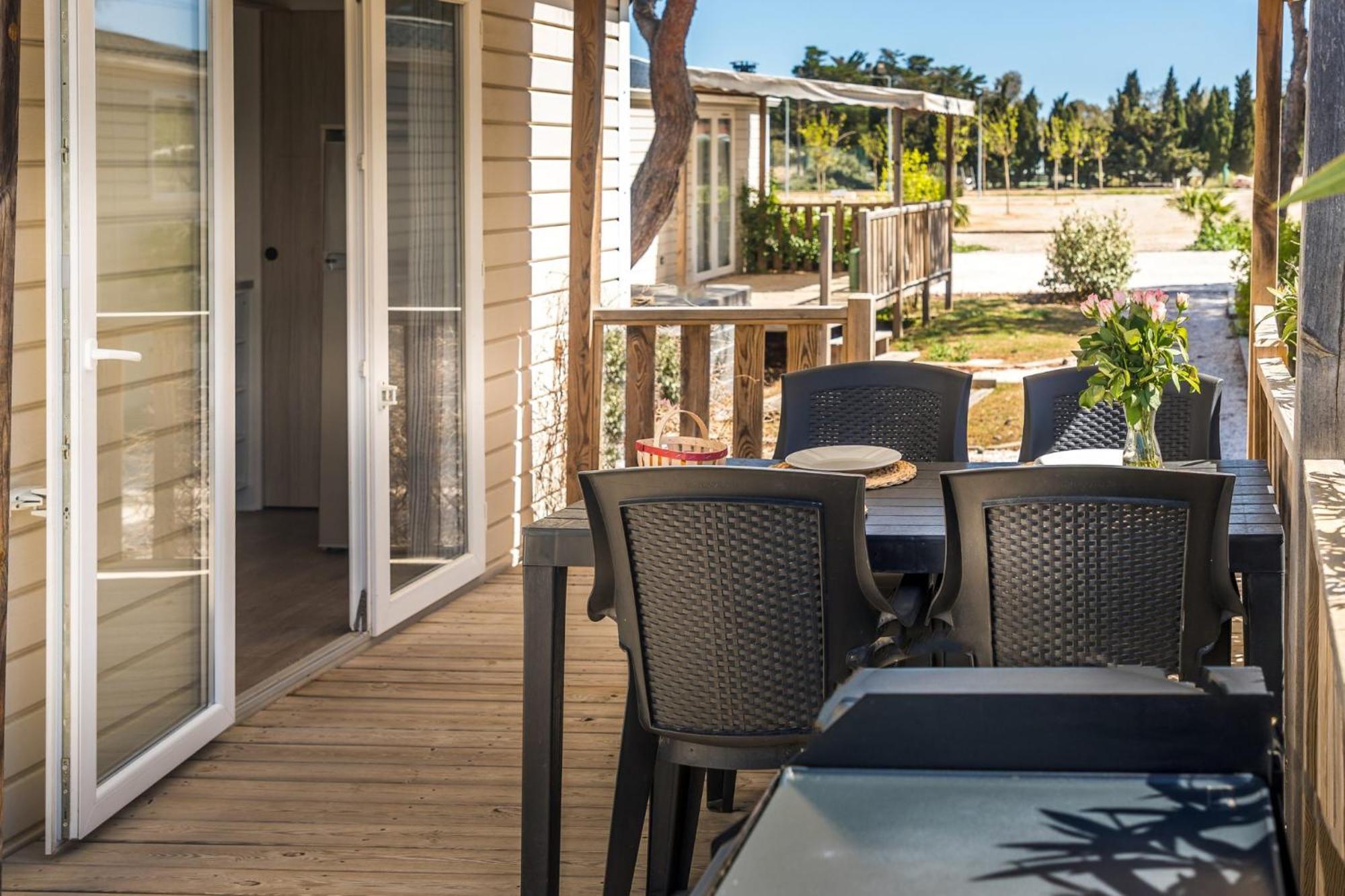 Camping L'Oasis Et California Hotel เลอบาร์กาแรส ห้อง รูปภาพ