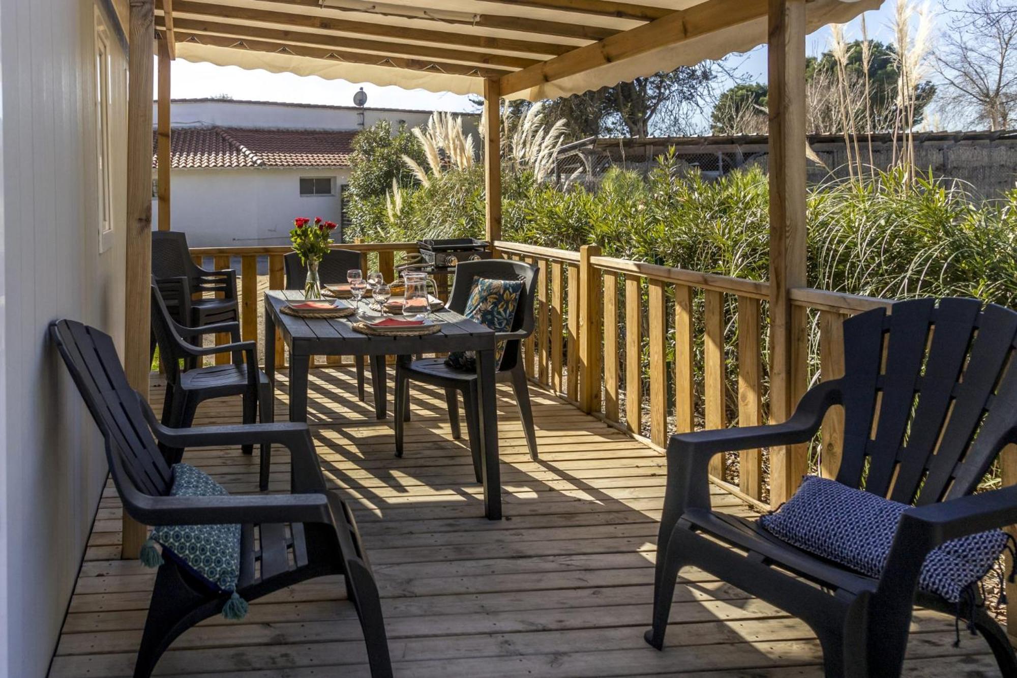 Camping L'Oasis Et California Hotel เลอบาร์กาแรส ห้อง รูปภาพ